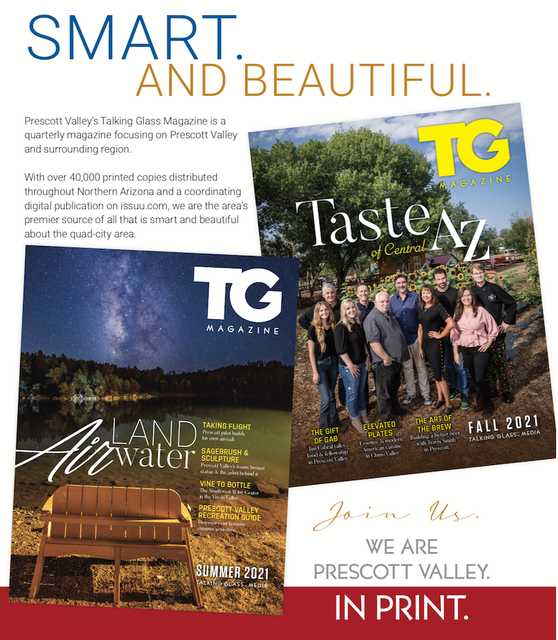 advertising marketing Talking Glass Magazine