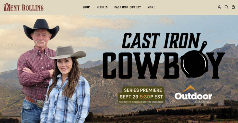 Outdoor Channel’s Cast Iron Cowboy, Kent Rollins, Visits with Prescott Valley’s Talking Glass Media